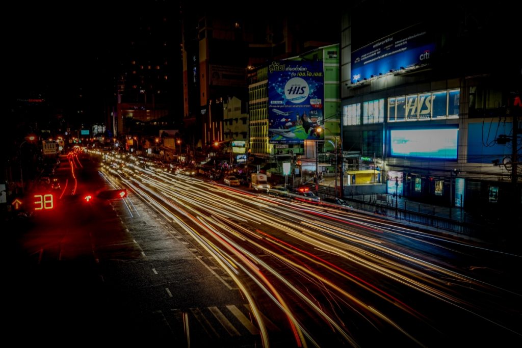 eCommerce in SEA - Bangkok City at night