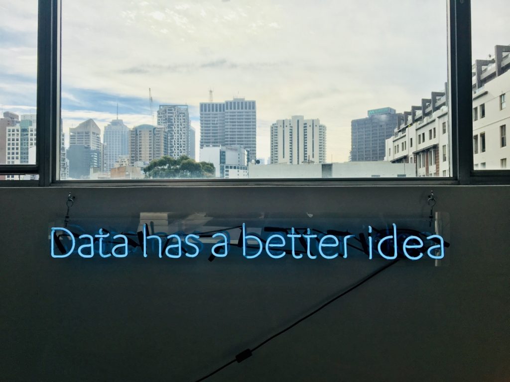 data has a better idea image, but it can lead to paralysis by analysis.