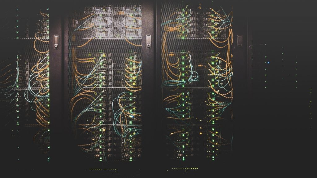 AI and SEO - Image of some servers