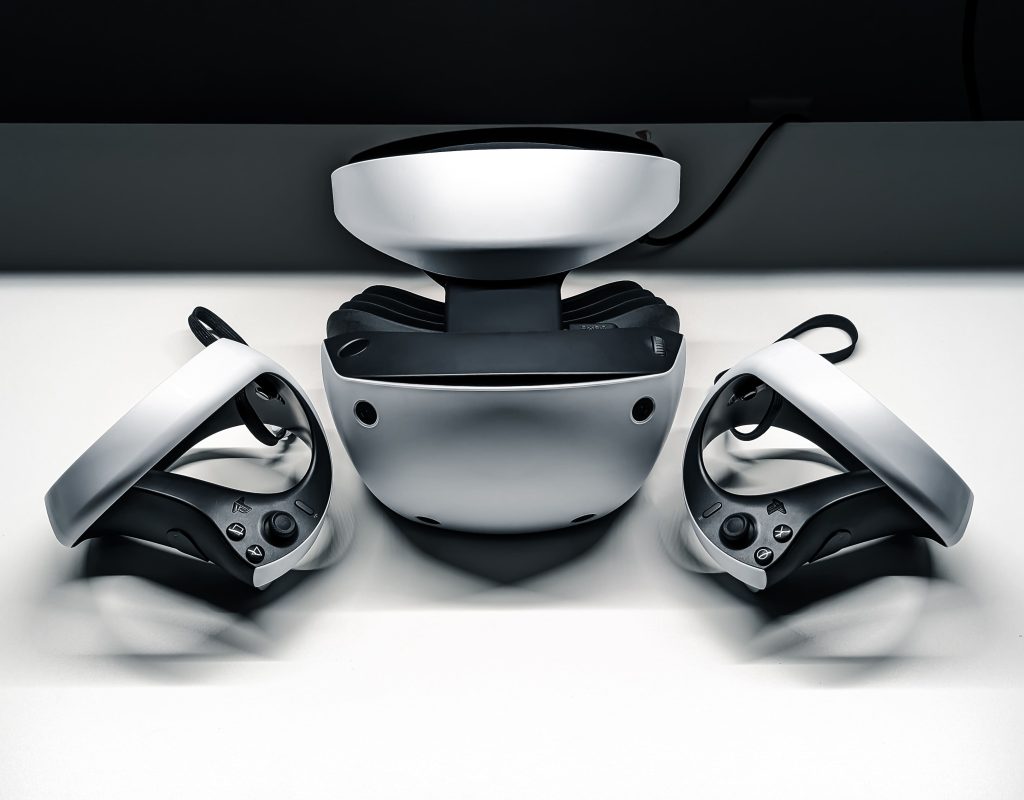 Image of the PlayStation VR2 headset.